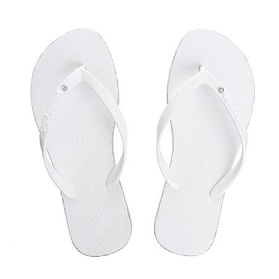 Chinelo Feminino Petite Jolie Branco Off - PJ6970