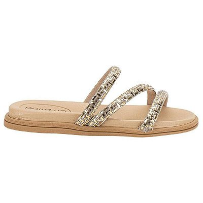Chinelo Feminino Beira Rio Birken Dourado - 8488