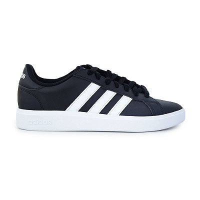 Tênis Masculino Adidas Grand Court Base 2.0 Preto - IQ5680