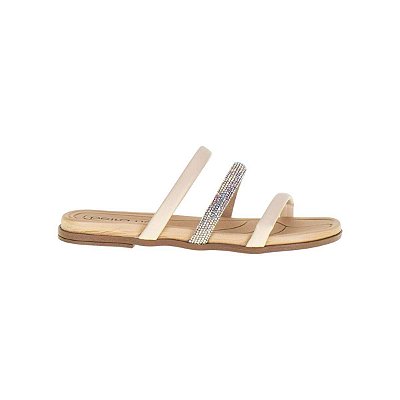Rasteira Feminina Beira Rio Bege - 8507.104
