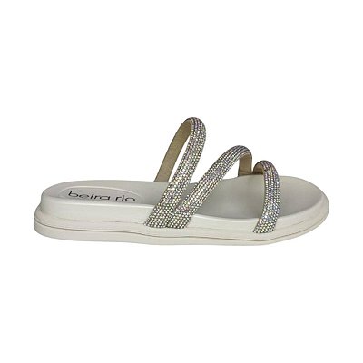 Chinelo Feminino Beira Rio Birken Branco - 8488.108.