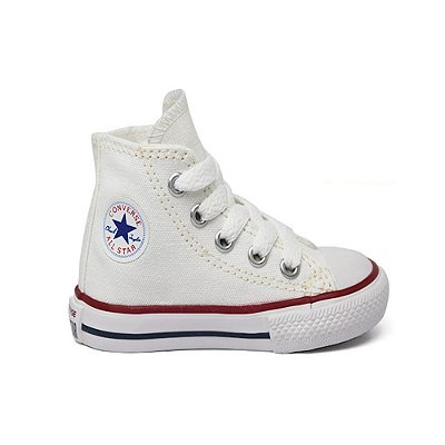Tênis Infantil Converse All Star Chuk Taylor Branco - CK0003