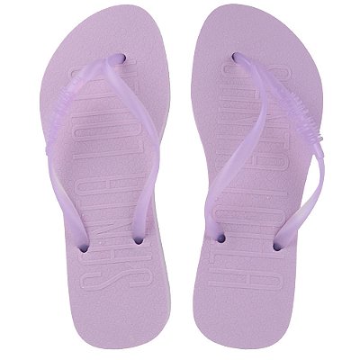 Chinelo Feminino Santa Lolla Flip Flop Lilás Lupine - 05A9