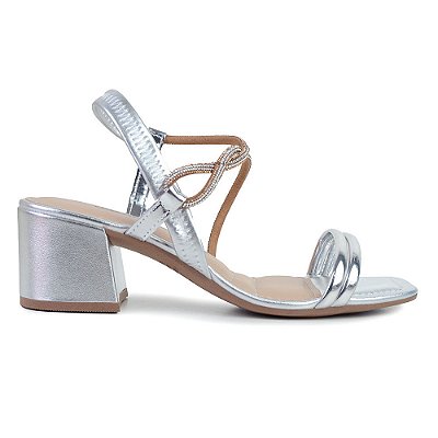 Sandália Feminina Dakota Duetto Prata - Y7502