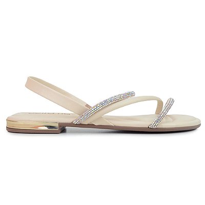 Sandália Feminina Beira Rio Bege - 8263