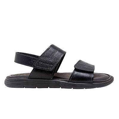 Sandália Masculina Democrata Easy Soul Preta - 015141