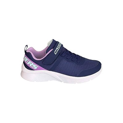 Tênis Infantil Feminino Skechers Microspec Azul - 303994LB