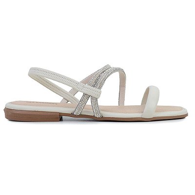 Sandália Feminina Mississipi Rives Branca - MB752