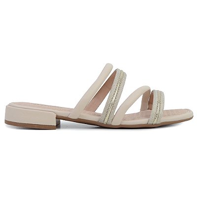 Chinelo Feminino Mississipi Grosseto Bege - MB941
