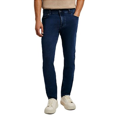 Calça Jeans Masculina Hering Slim Azul - H1Z01BSN
