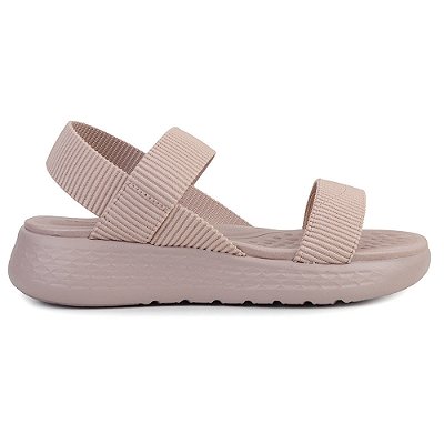 Sandália Feminina Comfortflex Monaco Bege - 2547302