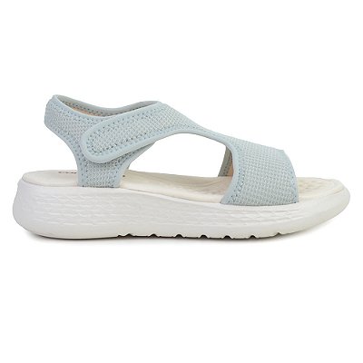Sandália Feminina Comfortflex Lycra Verde Alecrim - 2547304