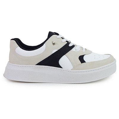 Tênis Feminino Mississipi Plataforma Branco Gelo - MC911