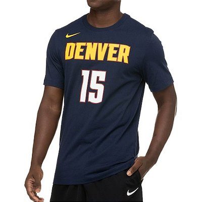 Camiseta Masculina Nike NBA Denver Marinho - DR637