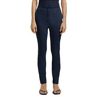 Calça Feminina Hering Social Marinho - K0VU