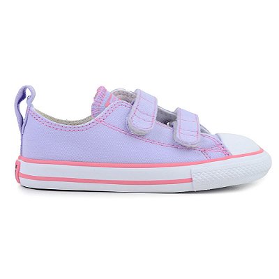 Tênis Infantil Feminino Converse All Star Lilás - CK1253