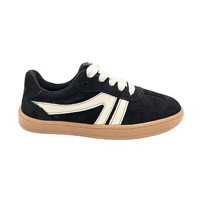 Tênis Feminino Dakota Camurça Arbo Preto - DA991