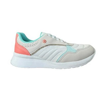 Tênis Feminino Kolosh Almeria Strass Branco -  C315