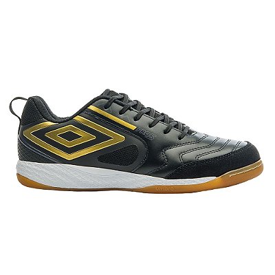 Chuteira Masculina Umbro Salão Pro 5 Bump Preta - U01FB041