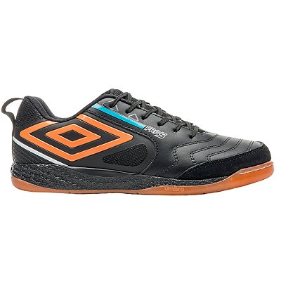 Chuteira de Futsal Masculina Umbro Pro 5 Bump Preta - U01FB0