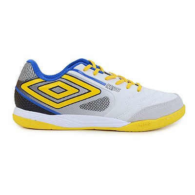Chuteira Masculina Umbro Salão Pro 5 Bump Branca - U01FB042