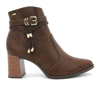Bota Feminina Dakota Cano Baixo Vertuo Marrom - DA781