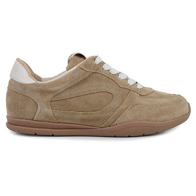 Tênis Feminino Cecconello Couro Camurça Marrom - 2617001