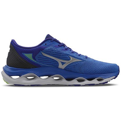 Tênis de Corrida Masculino Mizuno Wave Legend 4 Azul - 10105