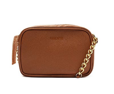 Bolsa Feminina Anacapri Tiracolo Pequena Marrom - C50001