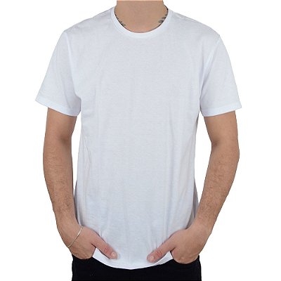 Camiseta Masculina Ogochi MC Essencial Slim Branca - 0065