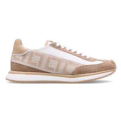 Tênis Feminino Luz da Lua Casual Couro Bege - 8081