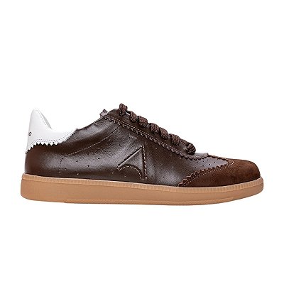 Tênis Feminino Carrano Casual Couro Marrom - 740009
