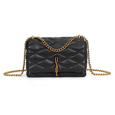 Bolsa Feminina Santa Lolla Transversal Corrente Preta - 0470