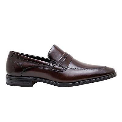 Sapato Masculino Democrata Vega Mahogany Marrom - 055202