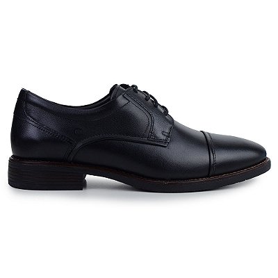 Sapato Social Masculino Democrata Taylor Hi-Soft 32 Preto