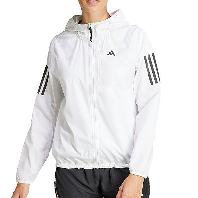 Jaqueta Feminina Adidas Corta Vento Regular Fit Branca - IK7