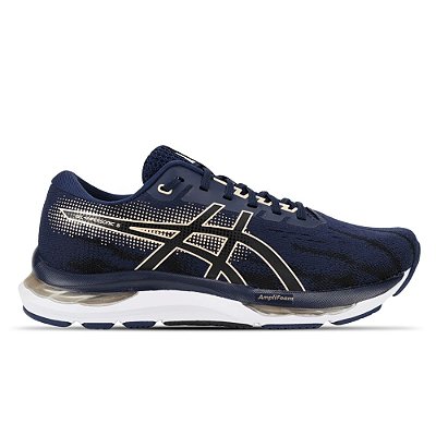 Tênis de Corrida Feminino Asics Gel Hypersonic 5 Azul - B801