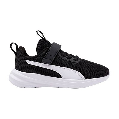 Tênis Infantil Puma Rickie Runner Preto - 3949