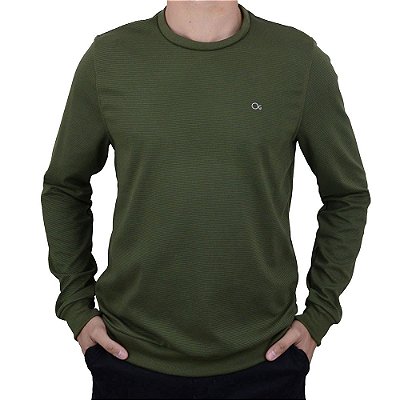 Blusa Masculina Ogochi Casual Verde - 0265