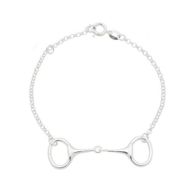 Pulseira bridão prata 925