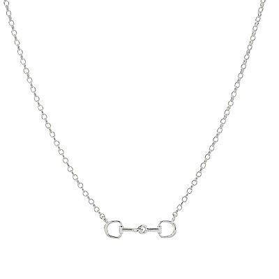 Colar bridão Baby prata 925