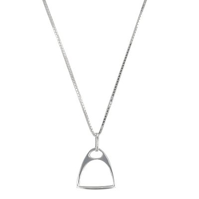 Colar estribo prata 925