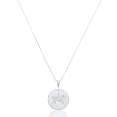 Colar dressage prata 925