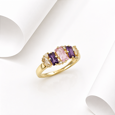 Anel essenza candy color