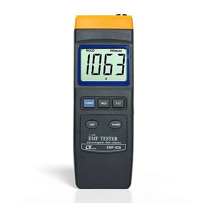 Medidor de Campo Eletromagnético Digital EMF-828 Lutron