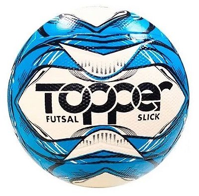 Bola Topper Slick II Futsal Azul E Preta