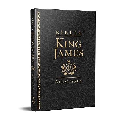 Bíblia King James Atualizada - Slim Preta
