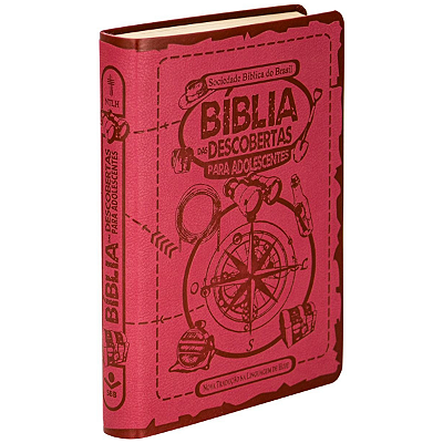 Bíblia Estudo das descobertas adolescente Rosa: Nova Tradução na Linguagem de Hoje (NTLH)