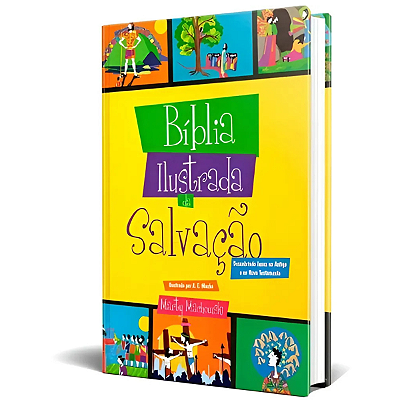 Bíblia Ilustrada Da Salvação Capa Dura Infantil
