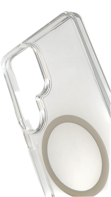 Case de Proteção Militar Crystal Clear para Samsung